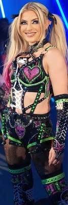 WWE AEW TNA NXT GIANT 2 X6  VINYL BANNER - ALEXA BLISS