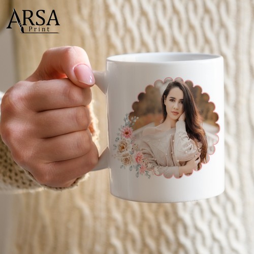 Personalisierter individueller Text oder Foto Keramik Kaffeebecher beidseitig bedruckt 11 Unzen 15 Unzen - Bild 8 von 12