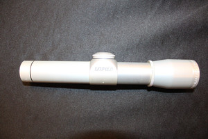 Leupold M8 2X E.R. Silver Duplex Reticle 1" Handgun Pistol Scope
