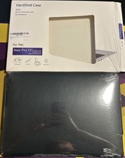 13  Hardshell Case Protective Cover - Apple MacBook Pro - Black Leather