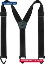 JEMYGINS Hidden Suspenders for Men Under Clothes with 3 Snap Loop 1.5" Wide