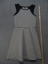 Guess stripped black and white Mid-dress; Size S; (014)