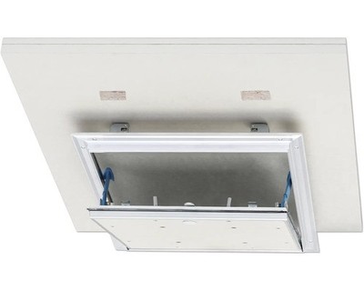 Revisionsklappe Alumatic Safe 30 für Brandschutzdecke F/EI30 mit Gipskartoneinla