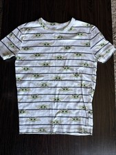 Gap Star Wars Boys Shirt XL 12 Yoda Graphics Short Sleeve
