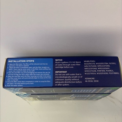 3 Pack | Sante Refrigerator Water Filter - KENMORE 46-9930, Maytag, Universal - Picture 3 of 6