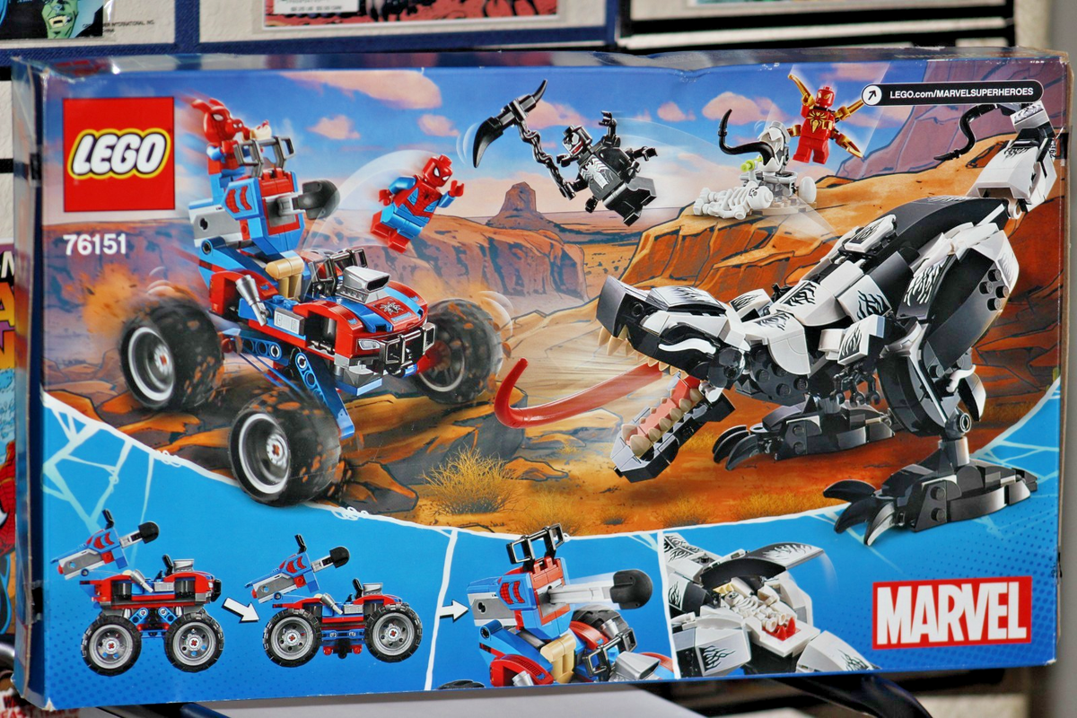 LEGO Marvel Spider-Man Venomosaurus Ambush (76151) New & Sealed