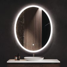 Ketcham Ell-2030 20" X 30" Ellipse Oval Led Mirror