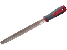 Image of Faithfull Handled Half-Round Second Cut Engineers File 250Mm (10In) FAIFIHRSC10