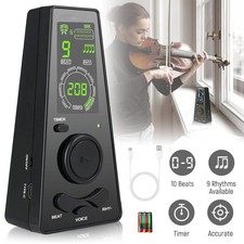 Digitales Metronom mit Lautstärkeregler und Temporegler Elektronisches Metronom