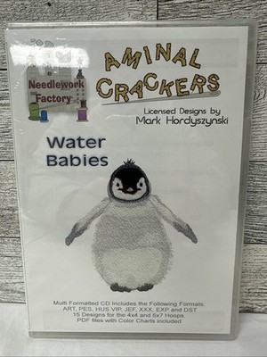 Floriani Embroidery Design CD Water Babies - New Unopened