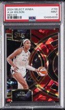 2024 PANINI SELECT WNBA RED ICE #158 A'JA WILSON PSA 9