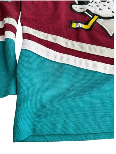Men’s CCM VINTAGE Teemu Selanne AUTHENTIC Jersey Anaheim Mighty Ducks SZ 50 - Picture 3 of 5
