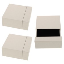 3 Pcs Bracelet Jewelry Drawer Organizer Earring Wrap Storage Boxes