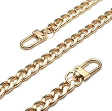 Purse Chain Strap Handle Shoulder Crossbody Metal Replacement Handbag Chainst...