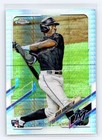 2021 Topps Chrome Prism Refractor #101 Jesus Sanchez Rookie Miami Marlins