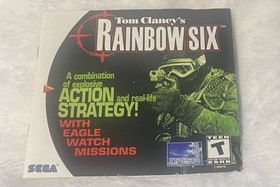 CIB Tom Clancy's Rainbow Six (Sega Dreamcast, 2000) Complete CIB TESTED