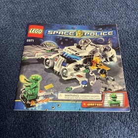 LEGO Space Police 3 5971 Gold Heist Open Box Sealed Bags New