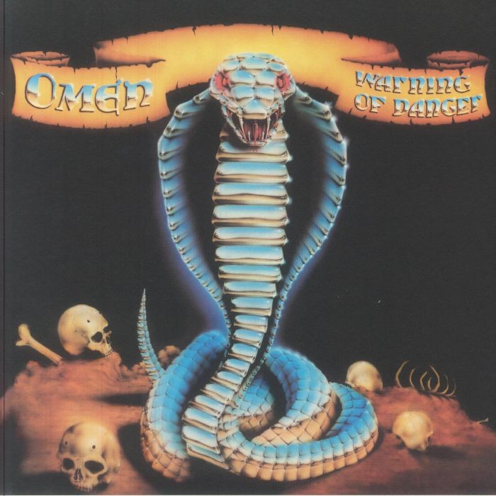 OMEN - Warning Of Danger (40th Anniversary Edition) - SPLATTERED VINYL LP