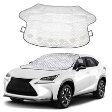 Windshield Cover for Ice and Snow Heavy Duty 4 Layers Protection Large