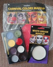 Makeup Kits With Applicator, Carnival Colors And White Grease 2pc