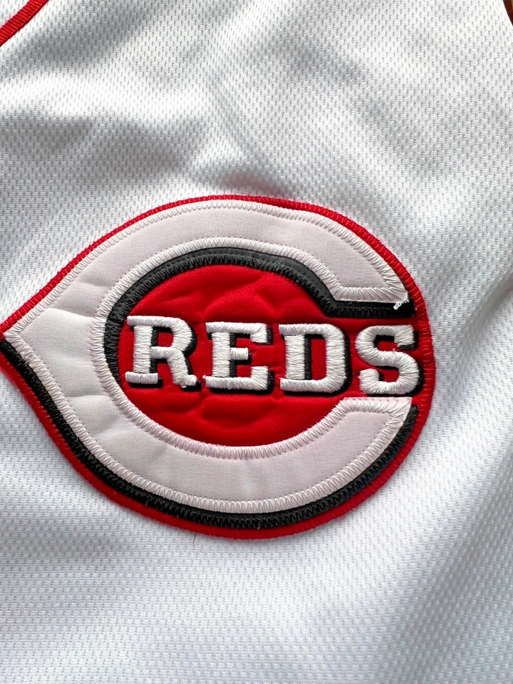 JOEY VOTTO #19 Cincinnati Reds Vintage Y2K Majestic Home Jersey SIZE 48 (XL) - Image 3 of 4