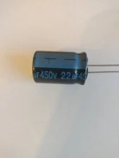 22 uf 450V Lot of 5 Jamicon Radial Capacitors 105c USA Free Ship