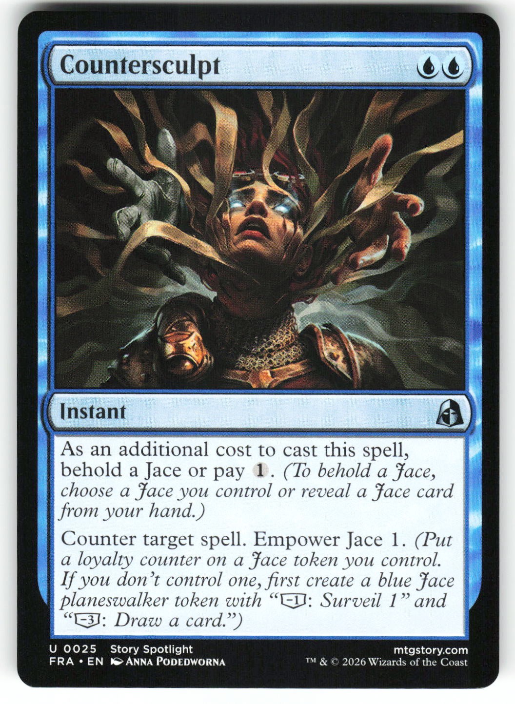 Countersculpt 25 Reality Fracture Uncommon MTG Near Mint