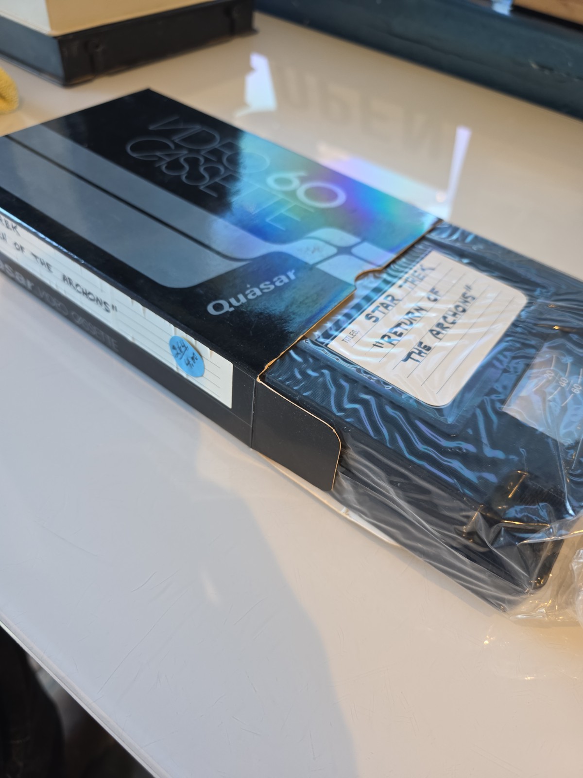 Vintage Quasar VX Video Cassette Lot of 5 VC60 Great Time Machine NOT VHS