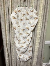 Classic Pooh Crib Sheet Disney Winnie the Pooh Tigger Vintage 100 Cotton EUC