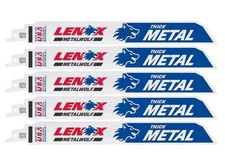 Image of Lenox Reciprocating Saw Blades MetalWolf, 9in. 230mm, 14 TPI, Pk 5 - 201789114R