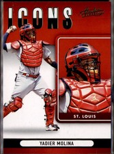 2022 Panini Absolute #I-12 Yadier Molina Icons Retail - FAST USA SHIPPING