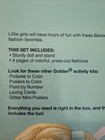 VTG Barbie Paper Doll Kit Mermaid by Golden 1993 New in Original Box — photo 6