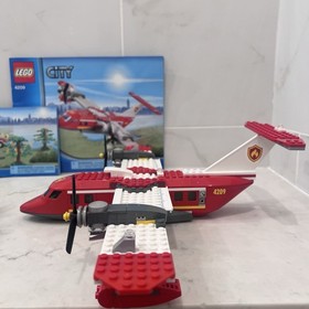 LEGO CITY: Fire Plane (4209) Complete set with Manuals Firefighting Forest Fire