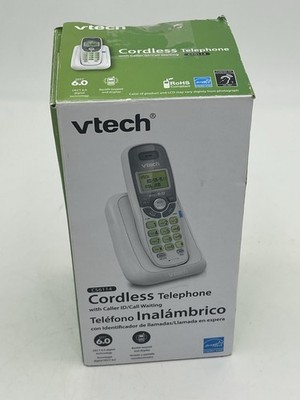 VTech CS6114 DECT 6.0 Cordless Telephone Caller ID Call Waiting Open Box