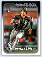 2024 Topps #222 Zach Remillard RC - Chicago White Sox