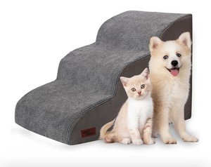 Aodisman 3-Step Dog Ramp and Stairs for Sofa and Chair - Non-Slip Sturdy Pet