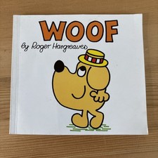 Vintage Woof The Timbuctoo Series Roger Hargreaves Paperback Book 1993 Egmont