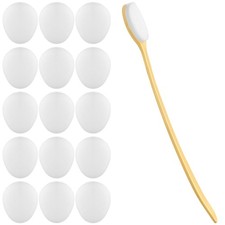 15 Pcs Pads for Back Lotion Applicator for Your Lotion Wand Self Adhesive Pad