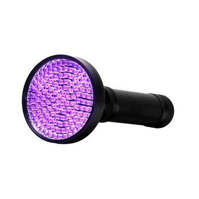 UV Black Light Flashlight 395nm - 128 LED, 23W | Pet Urine, Bed Bug Detection