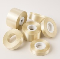 Satinband Gold 25Mm X 32M Dekoband Geschenkband
