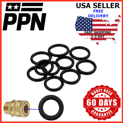 O-Ring Seals 3/8'' 100 PACK Buna-70 Nitrile