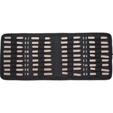 Number Letter Punch Set 5mm Metal Stamp Die Stamping Jewelers Tools 36Pcs
