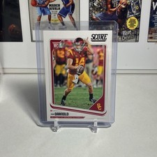 Panini 2018 Score Rookie Sam Darnold #349 USC Trojans Football Card. rookie card picture