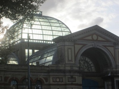 Foto 6x4 Alexandra Palace Holz grün\/TQ3090 um 2017