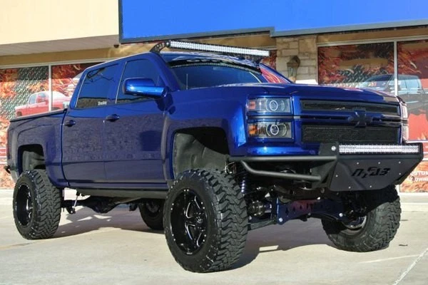 For Chevy Silverado 3500 HD 15-19 Mounts Textured Black Roof Mounts for 50-1/2" — 第 4/4 张图片