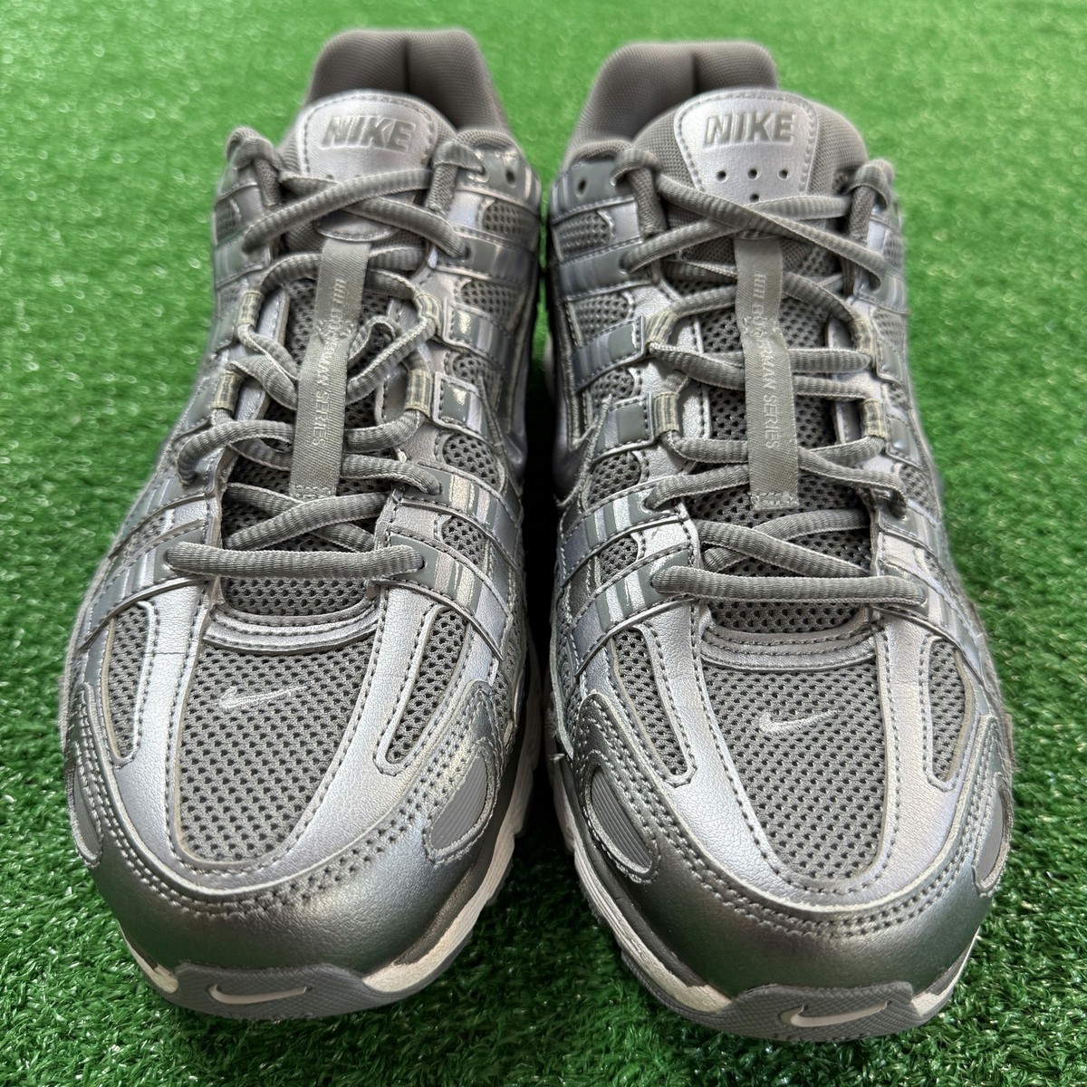 Nike P-6000 Metallic Cool Grey Mens CD6404-023 VNDS Sz 10 | eBay