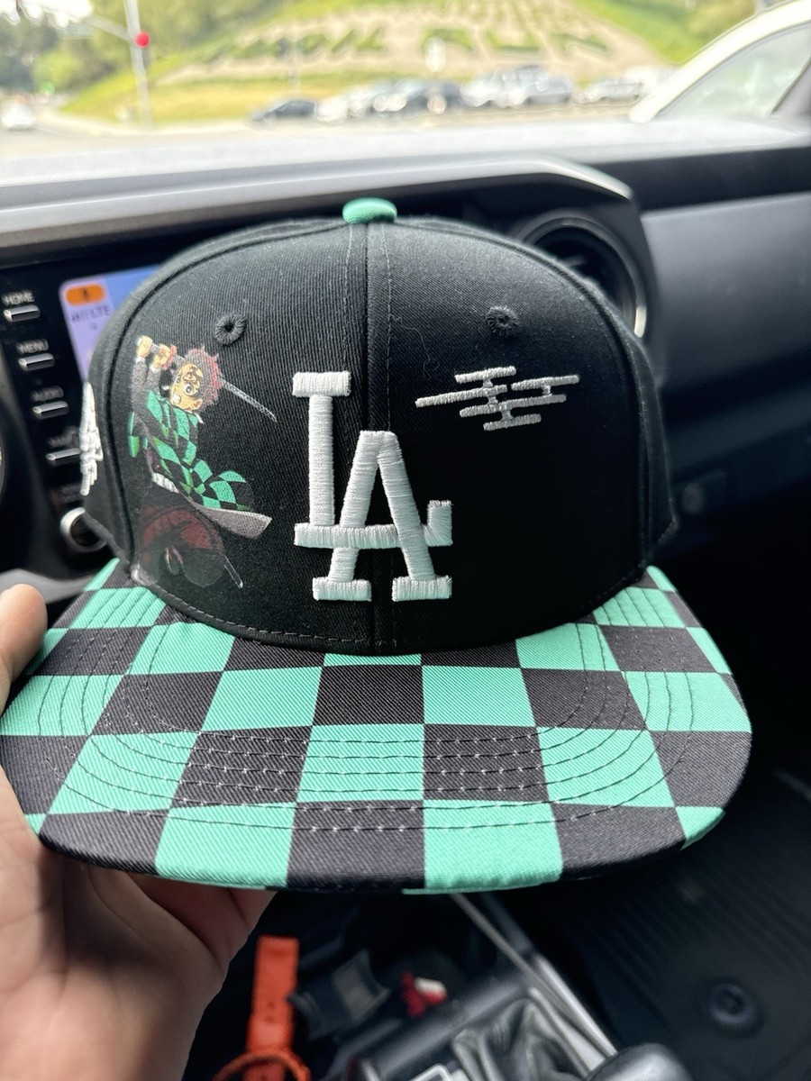 LA Dodgers × Demon Slayer キャップ LA Dodgers Demon Slayer Hat Collab SGA 8/15/25 MLB RARE! | eBay