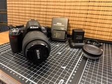 Nikon D3100 DSLR 14.2MP Camera 18-55mm VR Lens Batteries Chargers Lowepro Bag