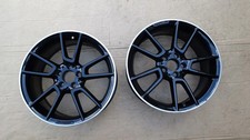 1x Alufelge 19 Zoll 7.5" 5x112 44ET Glanz Schwarz A2054012200 Mercedes-Benz W205