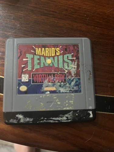 Mario's Tennis for Nintendo Virtual Boy Tested Working